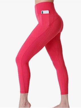 Sweaty Betty Super Soft High Waist Flow Ribbed 7/8 Yoga Leggings, Small (NWT)
